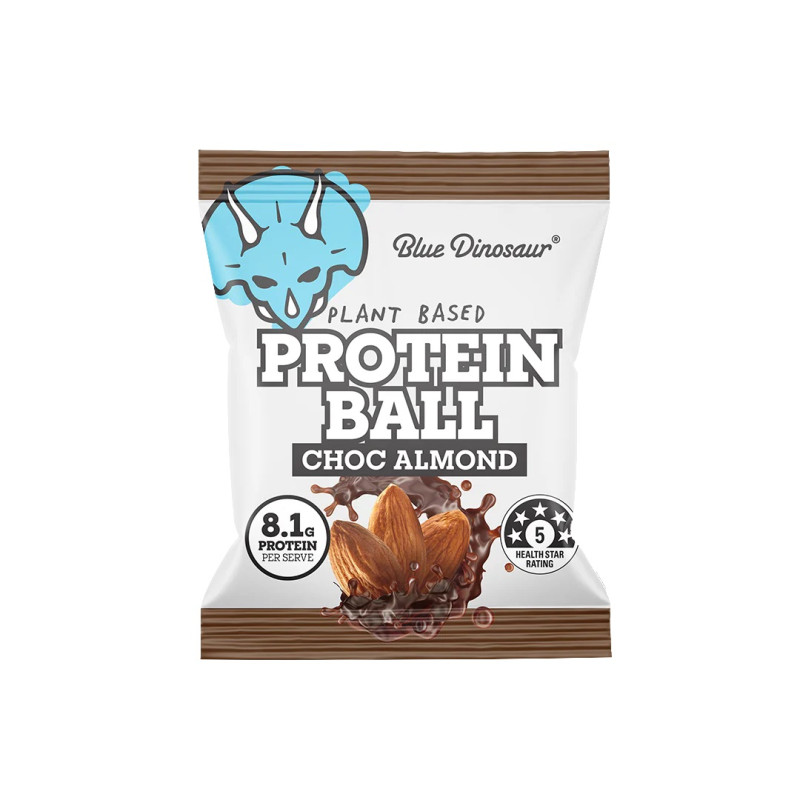 Protein Ball Choc Almond 40g by BLUE DINOSAUR