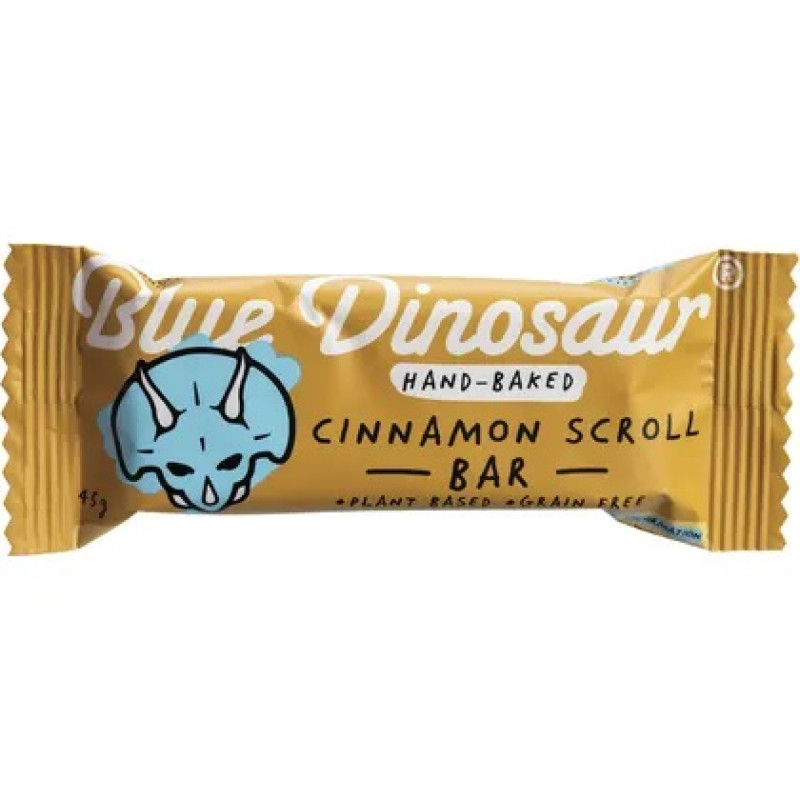 Cinnamon Scroll Paleo Bar 45g by BLUE DINOSAUR