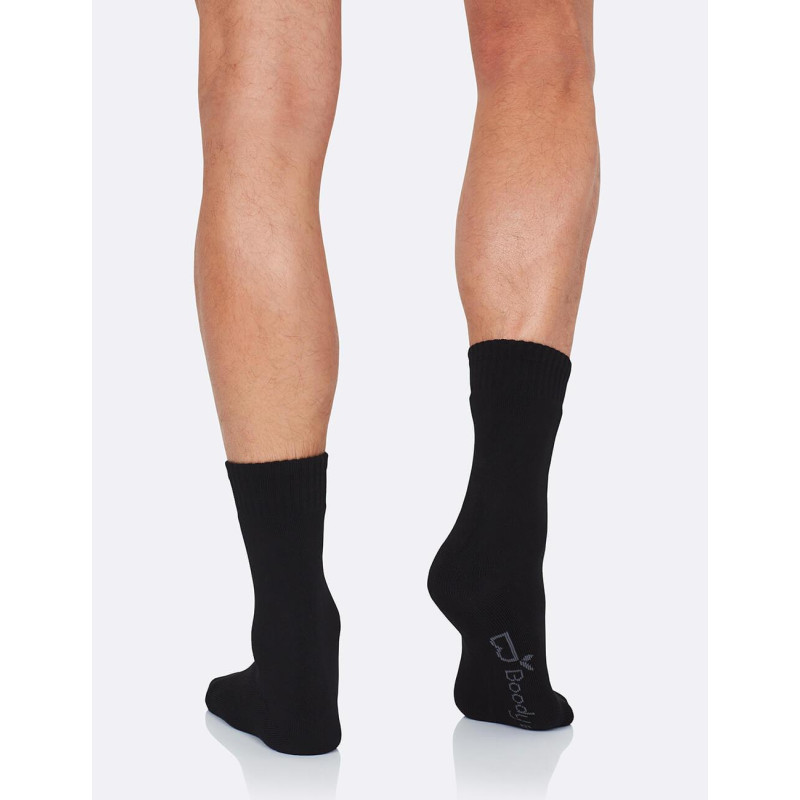 Men's Work/Boot Sock - Black / 6-11 by BOODY