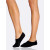Womens Hidden Sock - Black / 3-9 by BOODY