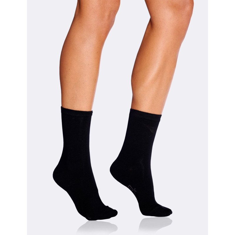 Women's Everyday Sock - Black / 3-9 by BOODY