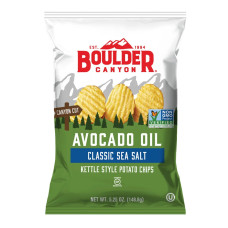 Avocado Oil Canyon Cut Potato Chips 149.1g by BOULDER CANYON