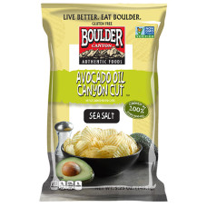 Avocado Oil Canyon Cut Potato Chips 149.1g by BOULDER CANYON