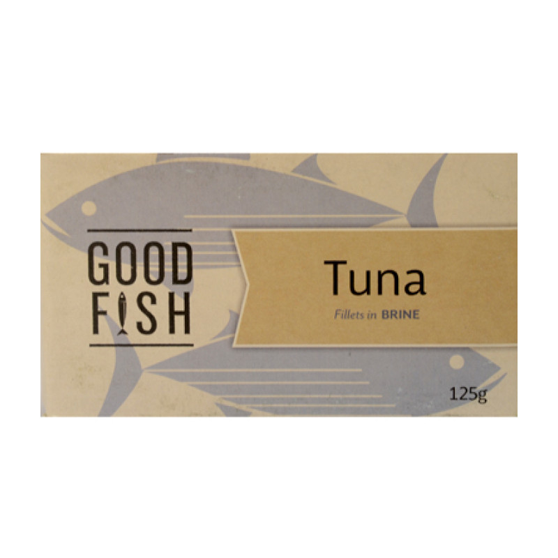 Tuna Brine Can 125g by GOOD FISH