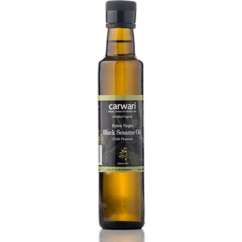 Black Sesame Oil 250ml by CARWARI