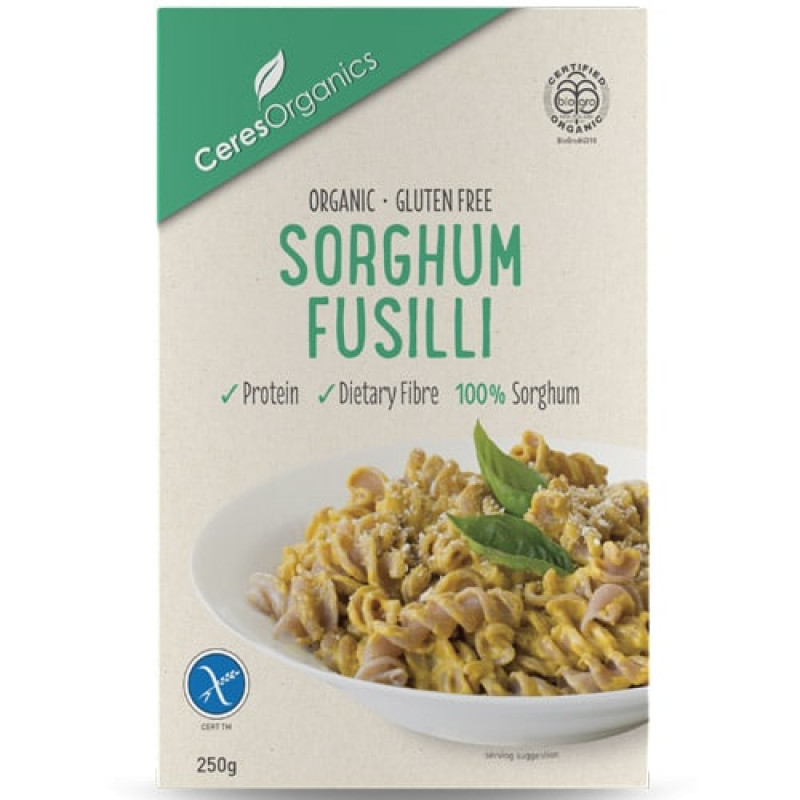 Sorghum Fusilli 250g by CERES ORGANICS