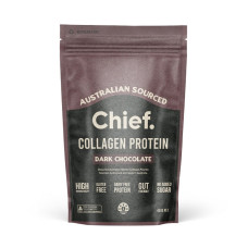 Grass Fed Collagen Protein Powder - Dark Chocolate 450g by CHIEF NUTRITION