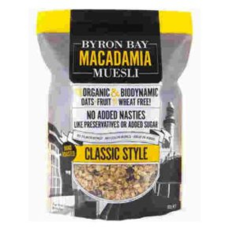 Roasted Classic Muesli 450g by BYRON BAY MACADAMIA MUESLI