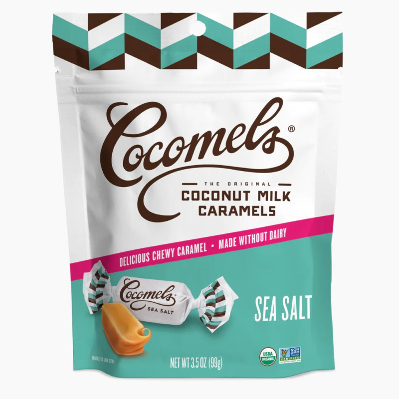 Coconut Milk Caramels Sea Salt 100g by COCOMELS