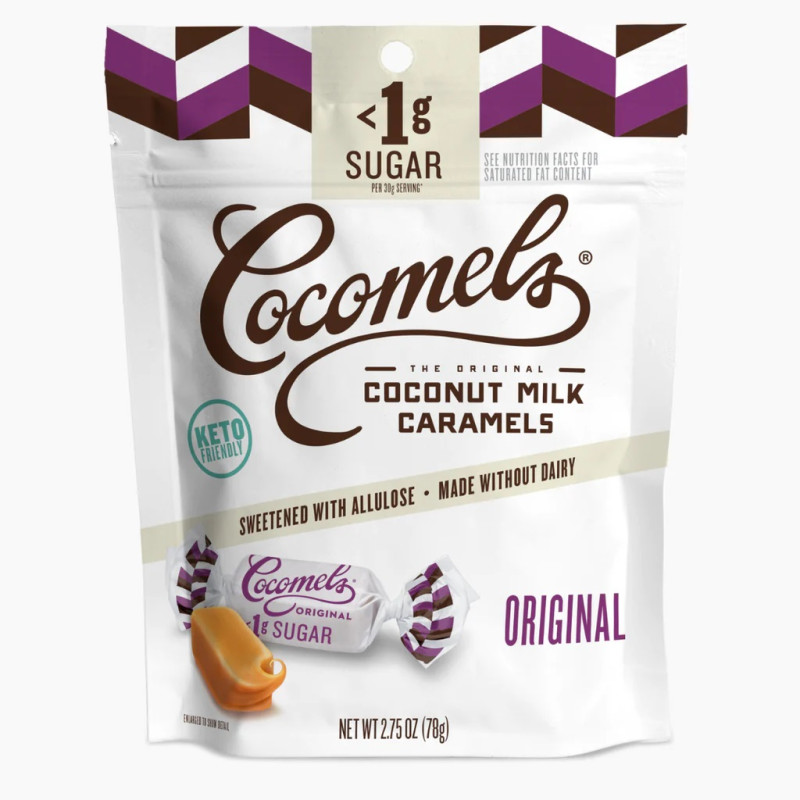 Keto Coconut Milk Caramels Original 78g by COCOMELS