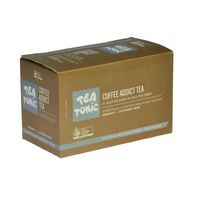 Coffee Addict Tea Bags (20) by TEA TONIC