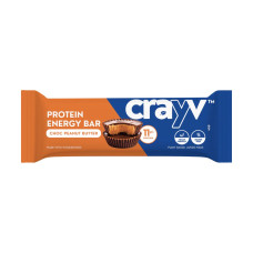Protein Energy Bar Choc Peanut Butter 45g by CRAYV
