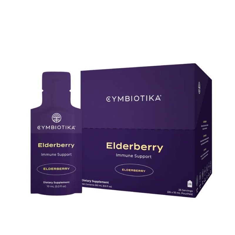 Liposomal Elderberry (26 x 10ml Pouches) by CYMBIOTIKA