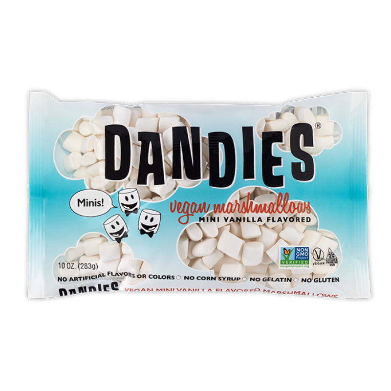 Vegan Vanilla Marshmallows Mini 283g by DANDIES