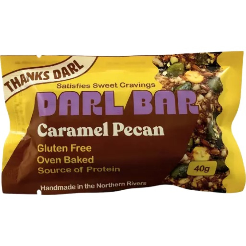 Caramel Pecan Bar 40g by DARL BAR