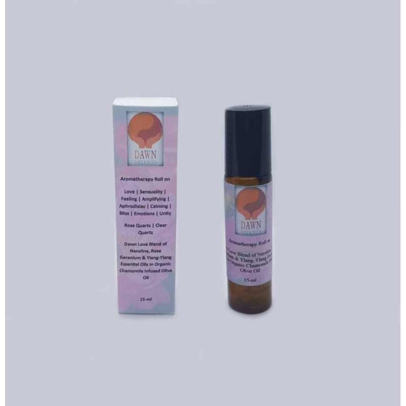 Aromatherapy Roll-On Love Blend 15ml by DAWN ORGANICS