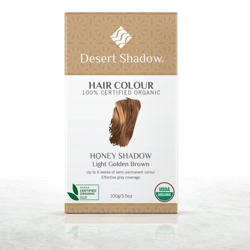 Honey Shadow Organic Hair Colour 100g by DESERT SHADOW