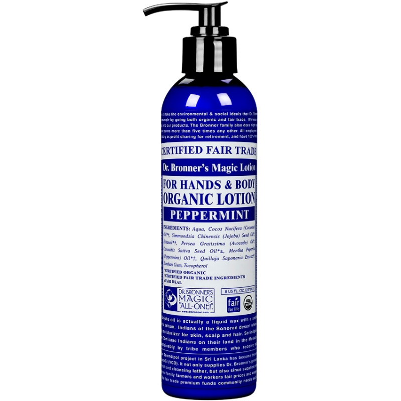 Hand & Body Lotion Peppermint 237ml by DR BRONNER'S