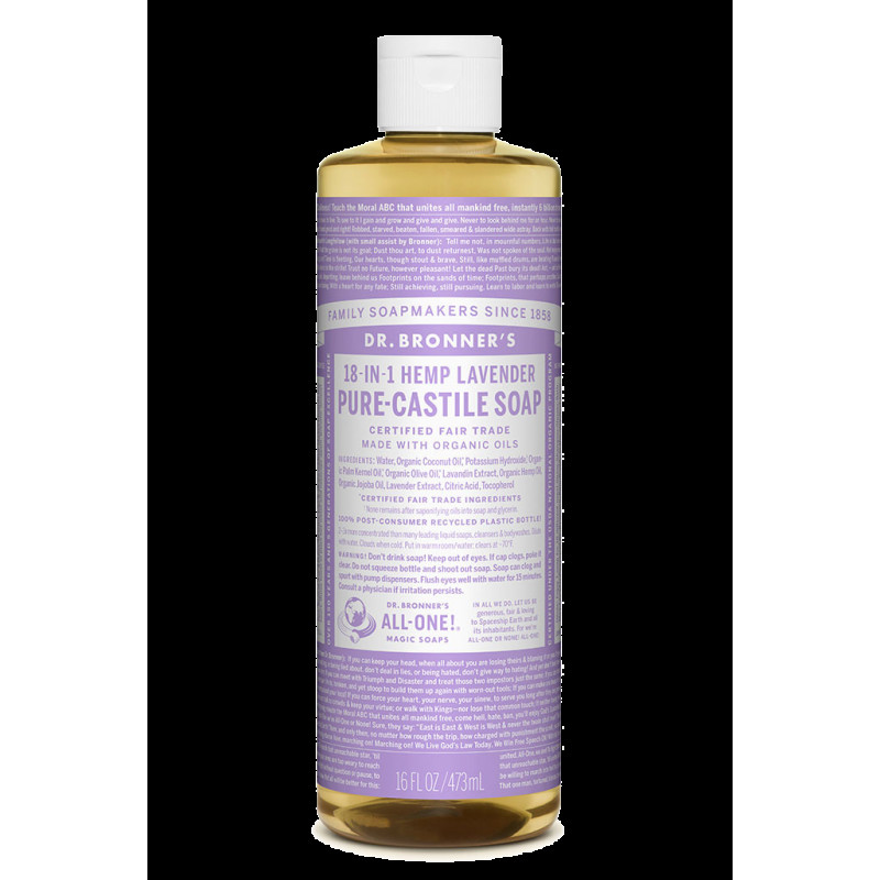 Castile Soap Lavender 473ml by DR BRONNER'S