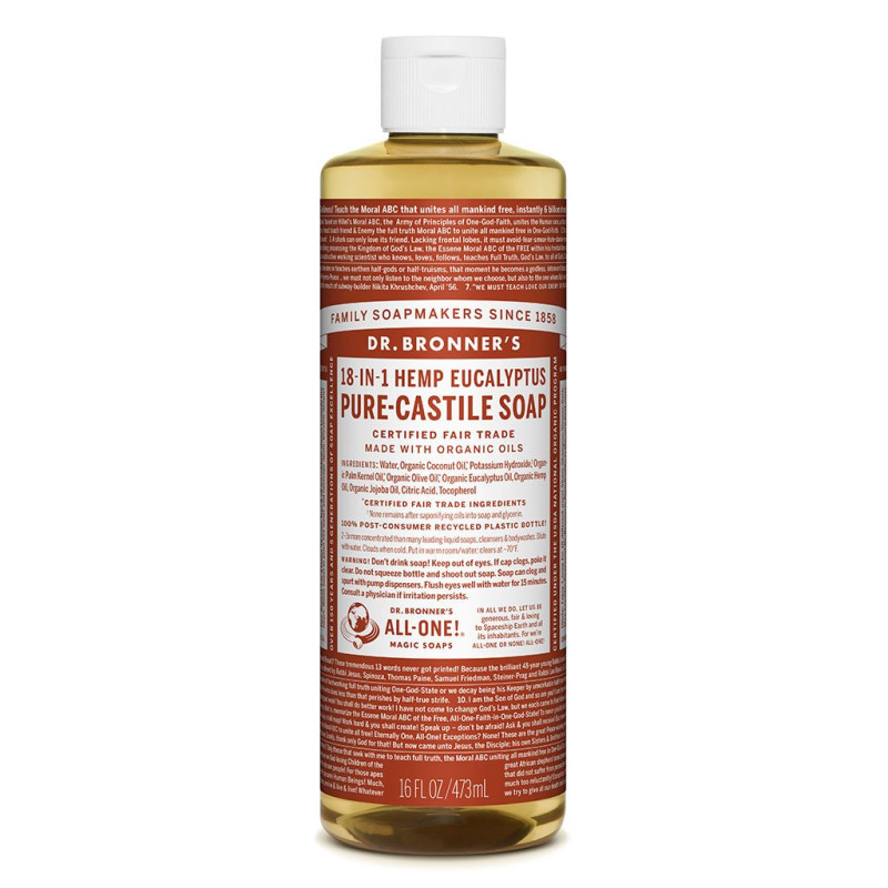 Castile Soap Eucalyptus 473ml by DR BRONNER'S