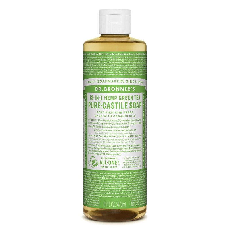 Castile Soap Green Tea 473ml by DR BRONNER'S