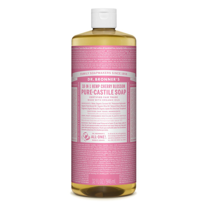 Castile Soap Cherry Blossom 946ml by DR BRONNER'S