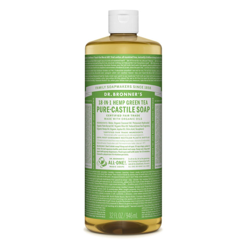 Castile Soap Green Tea 946ml by DR BRONNER'S