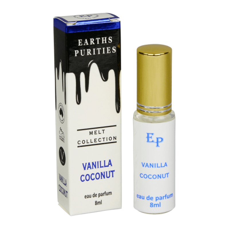 Vanilla Coconut Eau de Parfum 8ml by EARTHS PURITIES