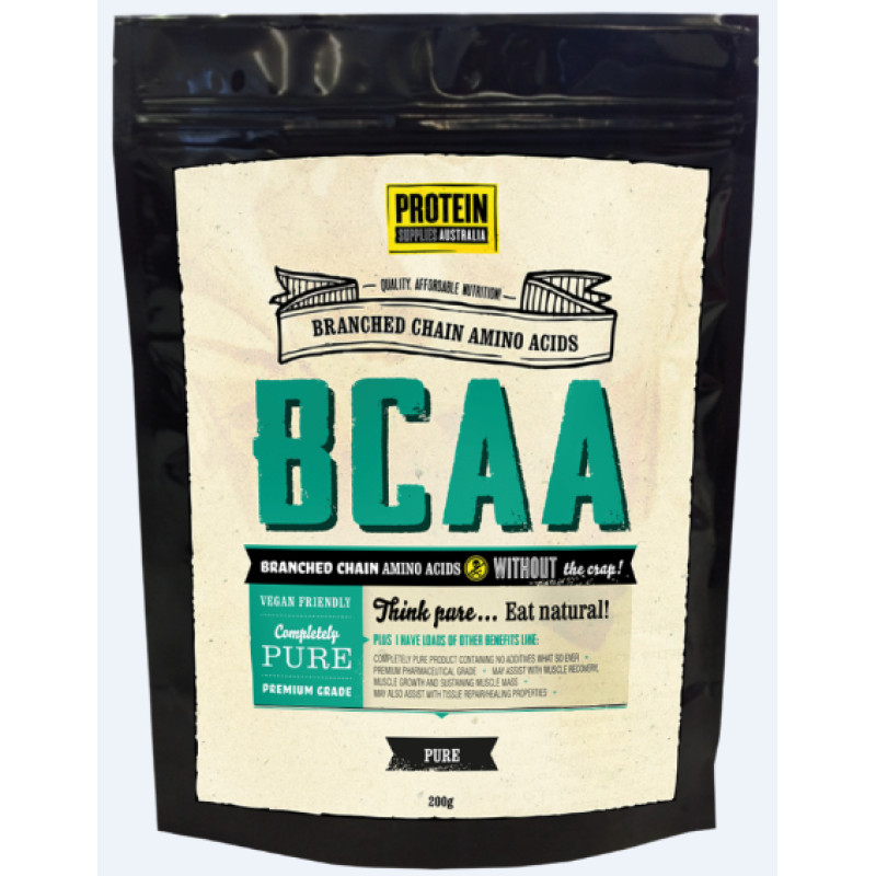 BCAA 200g by PROTEIN SUPPLIES AUST.