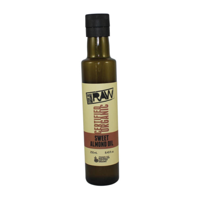 Sweet Almond Oil 250ml by EVERY BIT ORGANIC RAW