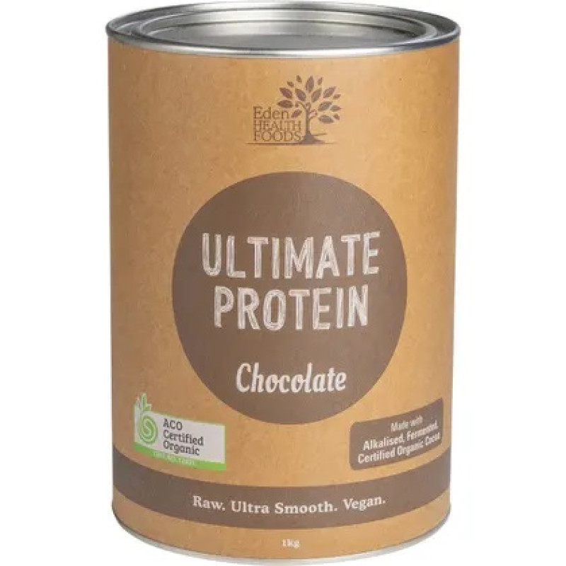 Sprouted Brown Rice Protein Chocolate 1kg by EDEN HEALTH FOODS