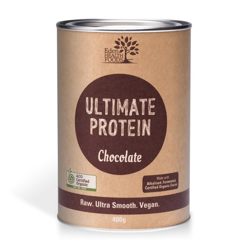 Sprouted Brown Rice Protein Chocolate 400g by EDEN HEALTH FOODS