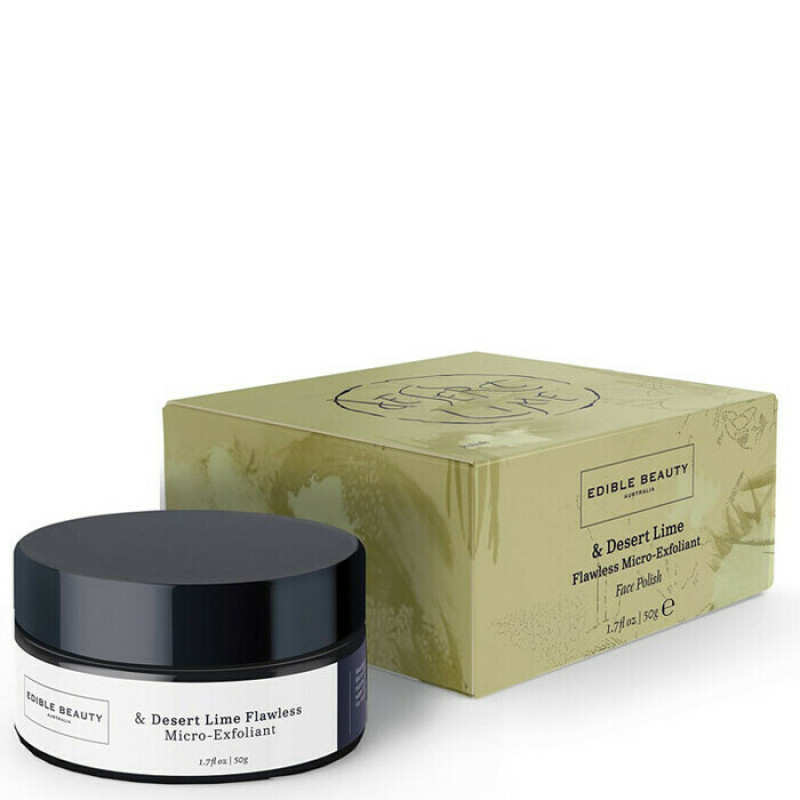 Desert Lime Flawless Micro-Exfoliant Face Polish 50g by EDIBLE BEAUTY