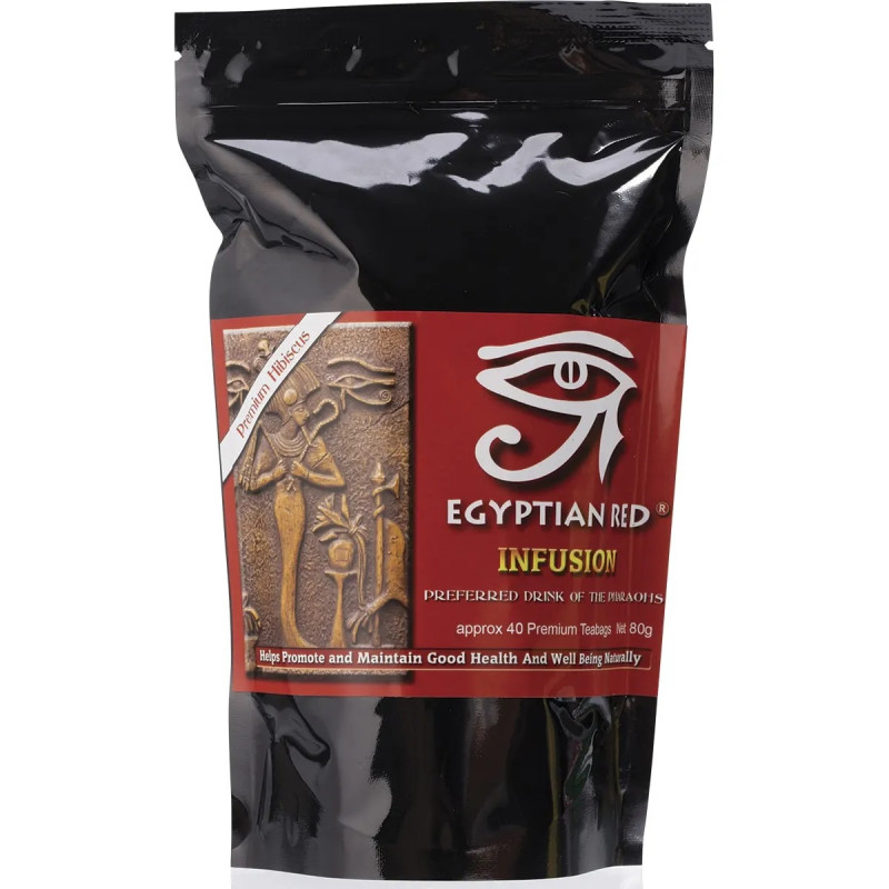 Hibiscus Tea Bags (40) by EGYPTIAN RED