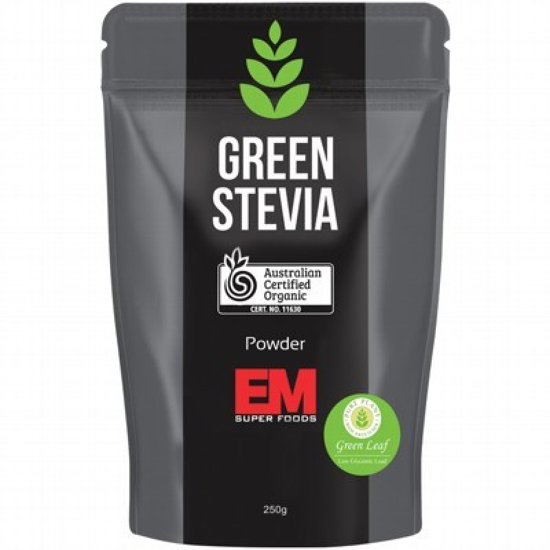 Green Stevia Leaf Powder 250g by EM SUPER FOODS