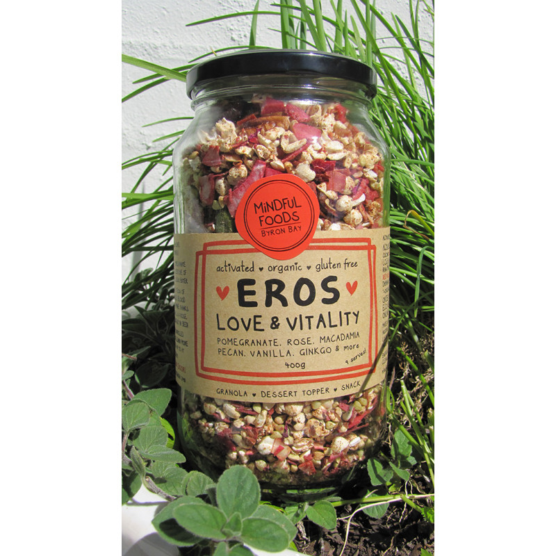 Eros Love & Vitality Granola 400g by MINDFUL FOODS