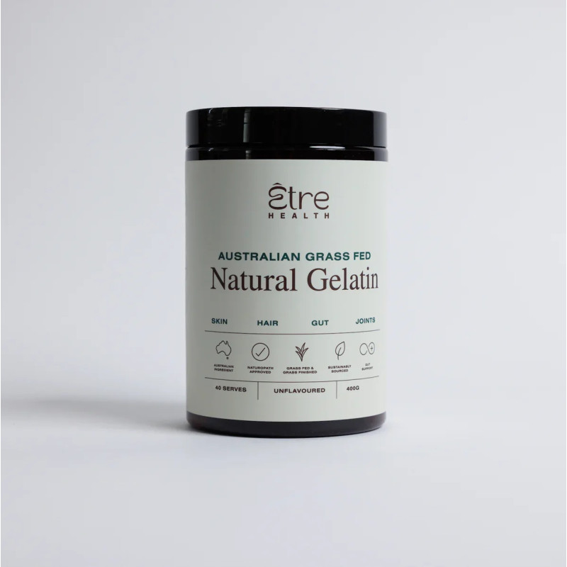 Australian Grass Fed Natural Gelatin 400g - Unflavoured by ETRE HEALTH
