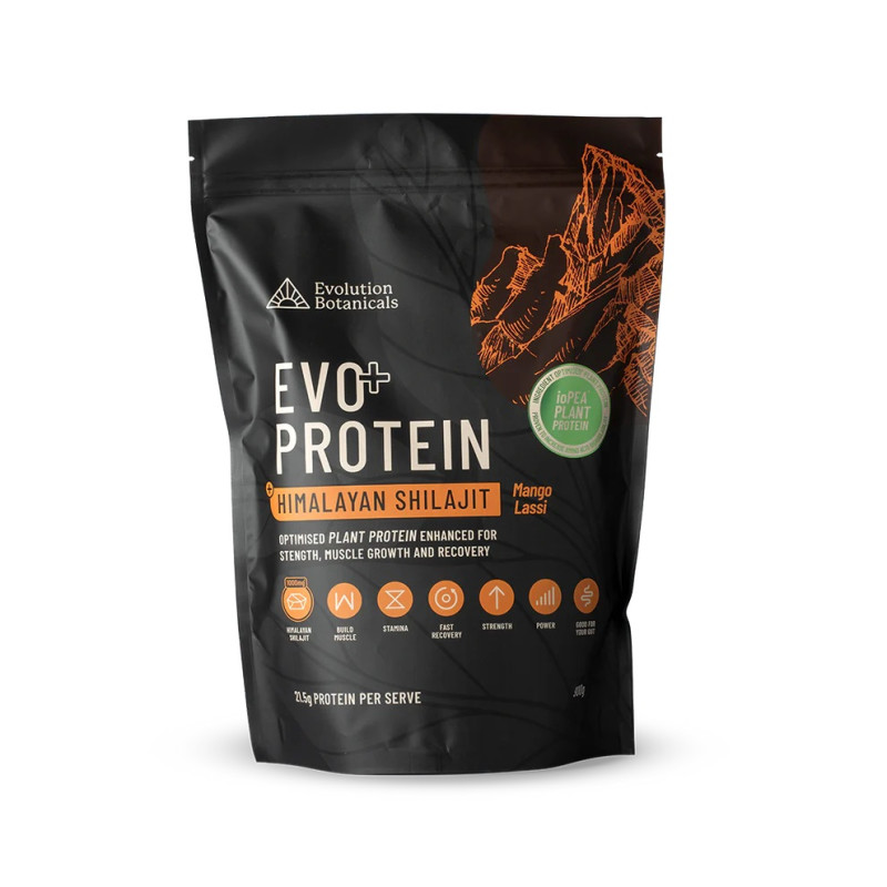 Evo+ Protein Himalayan Shilajit - Mango Lassi 900g by EVOLUTION BOTANICALS