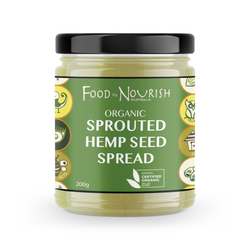 Hemp Seed Spread 200g by FOOD TO NOURISH