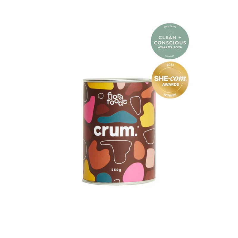 Crum Chocolate Drink Tin 250g by FLORA FOODS
