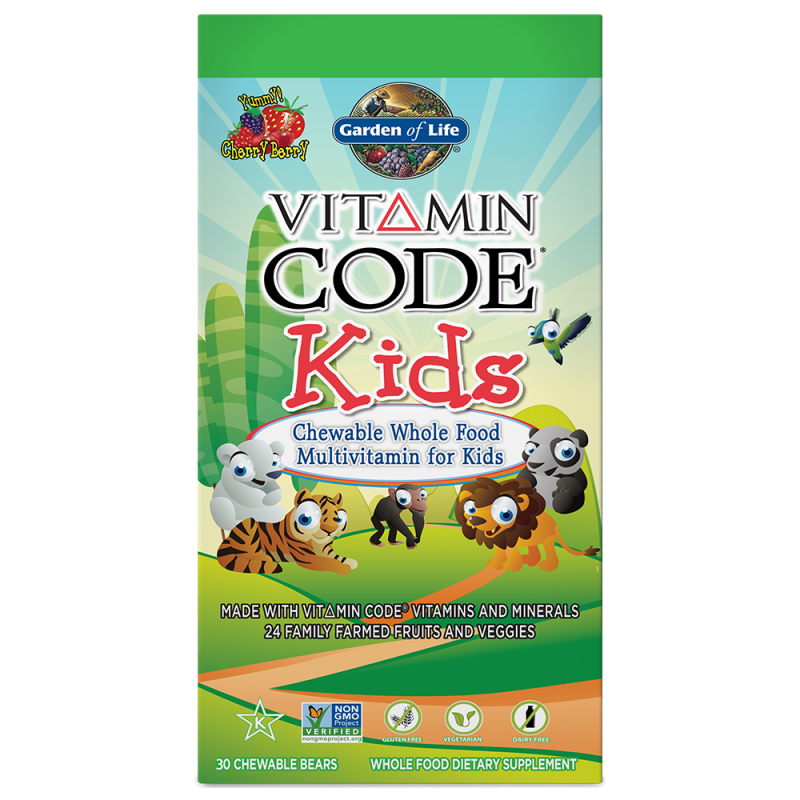 Vitamin Code Kids Chewable Multivitamin (30) by GARDEN OF LIFE