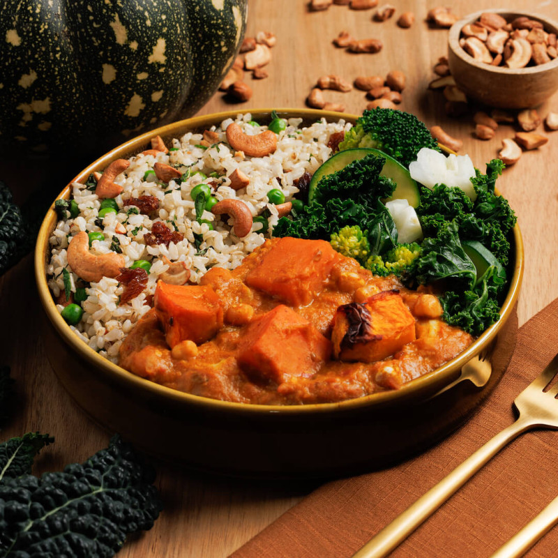 Pumpkin Chickpea Korma 300g by GARDEN OF VEGAN