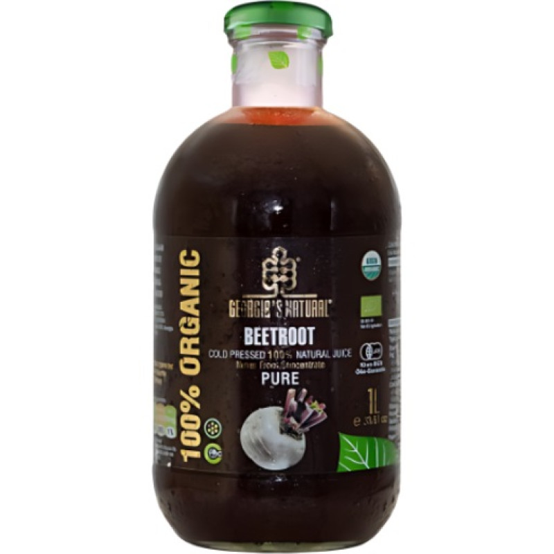 Organic Cold Pressed Beetroot Juice 1L by GEORGIA'S NATURAL