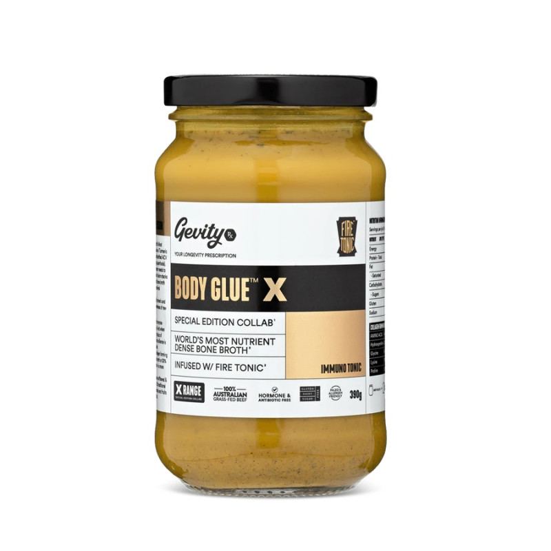 Bone Broth Body Glue X Immuno Tonic 390g by GEVITYRX