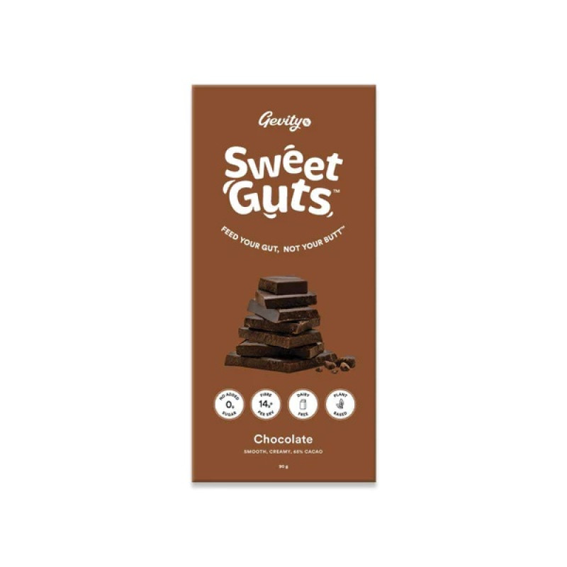 Sweet Guts Chocolate - Smooth & Creamy 90g by GEVITYRX