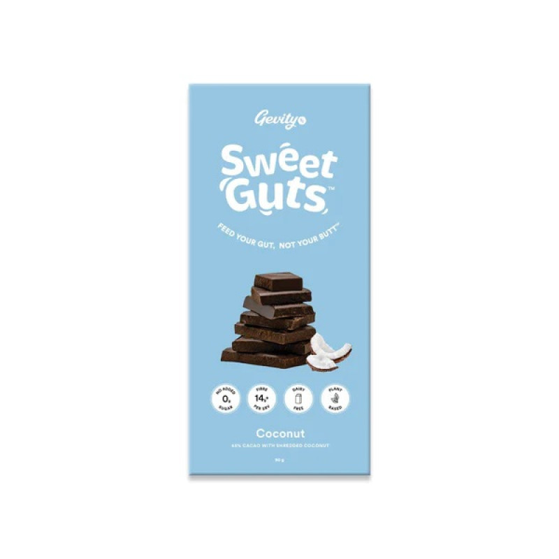 Sweet Guts Chocolate - Coconut 90g by GEVITYRX