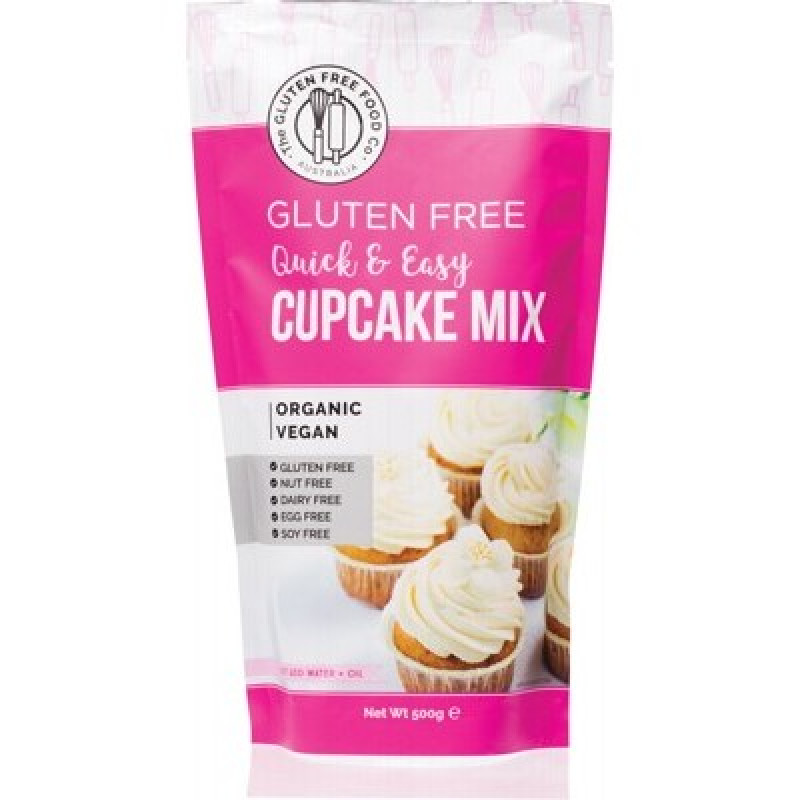 Gluten Free Vanilla Cup Cake Mix 500g by THE GLUTEN FREE FOOD CO