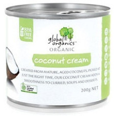 Coconut Cream 200g by GLOBAL ORGANICS