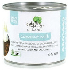 Coconut Milk 200g by GLOBAL ORGANICS