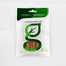 Cinnamon Quills 20g by GOURMET ORGANIC HERBS